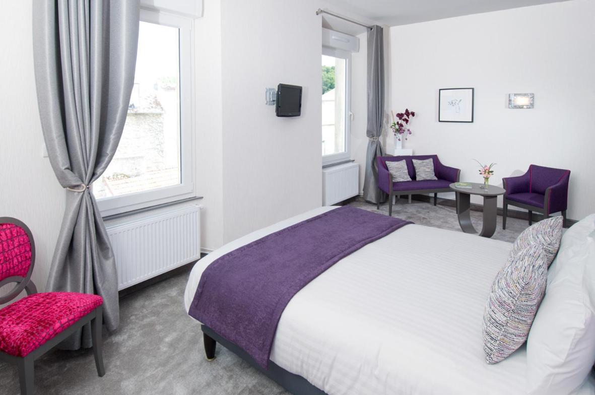 Logis Hotel Restaurant Nougier Saint-Étienne-de-Fursac Pokój zdjęcie