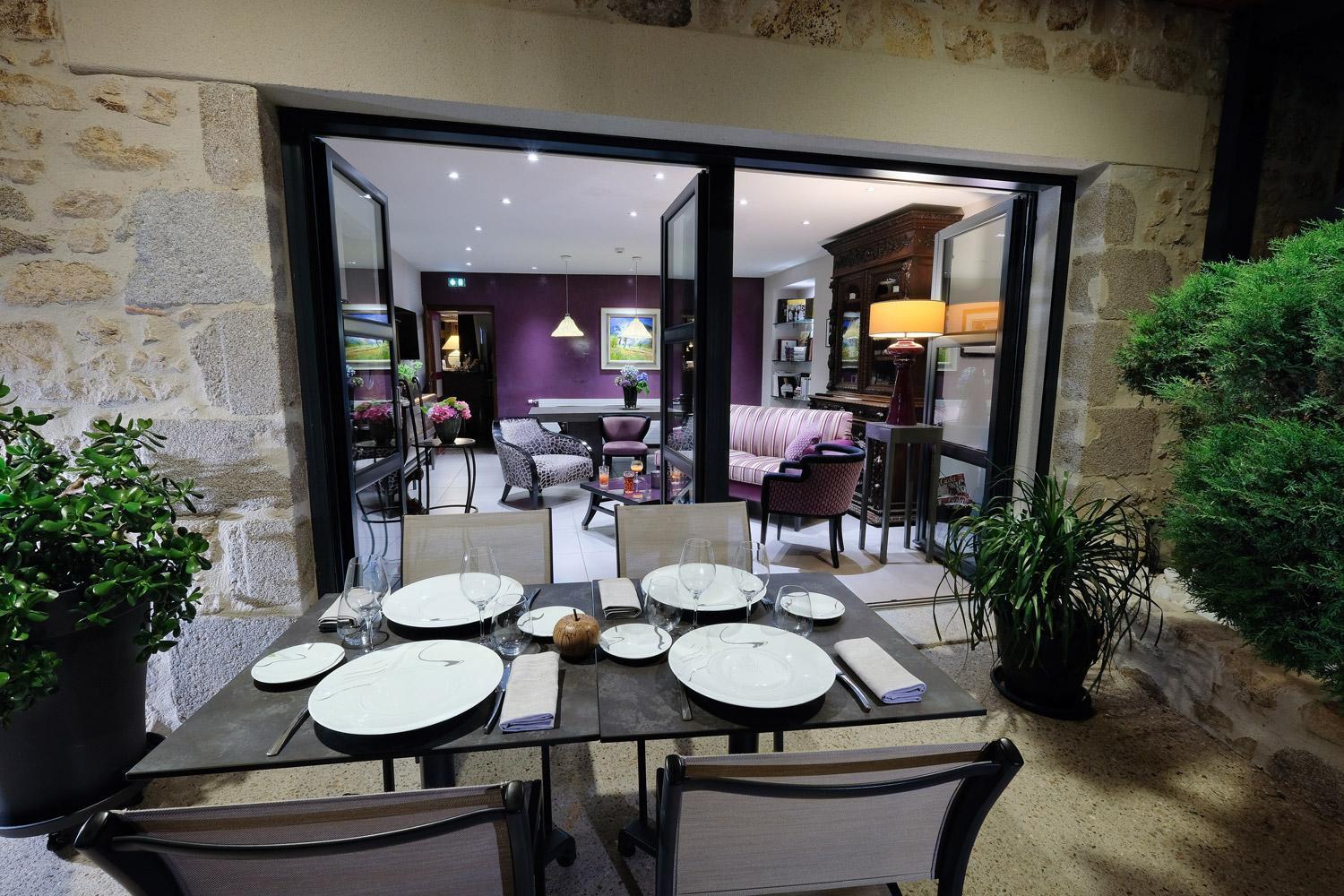 Logis Hotel Restaurant Nougier Saint-Étienne-de-Fursac Zewnętrze zdjęcie